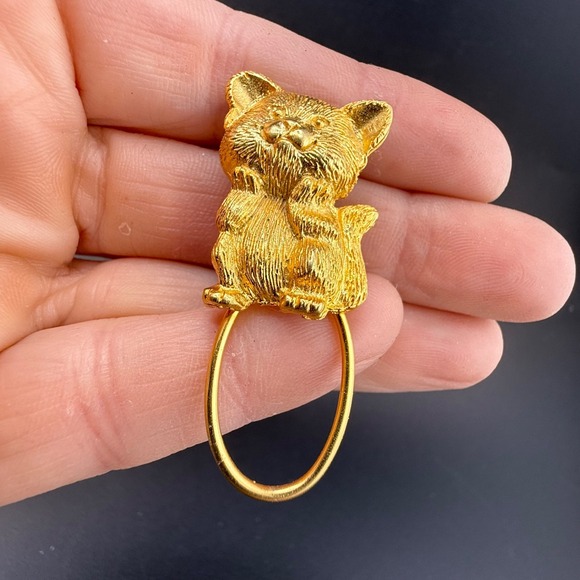 Vintage Brooch Lot Signed Trifari Sarah Coventry Bird‎ Airplane Cat Clown - Picture 4 of 16